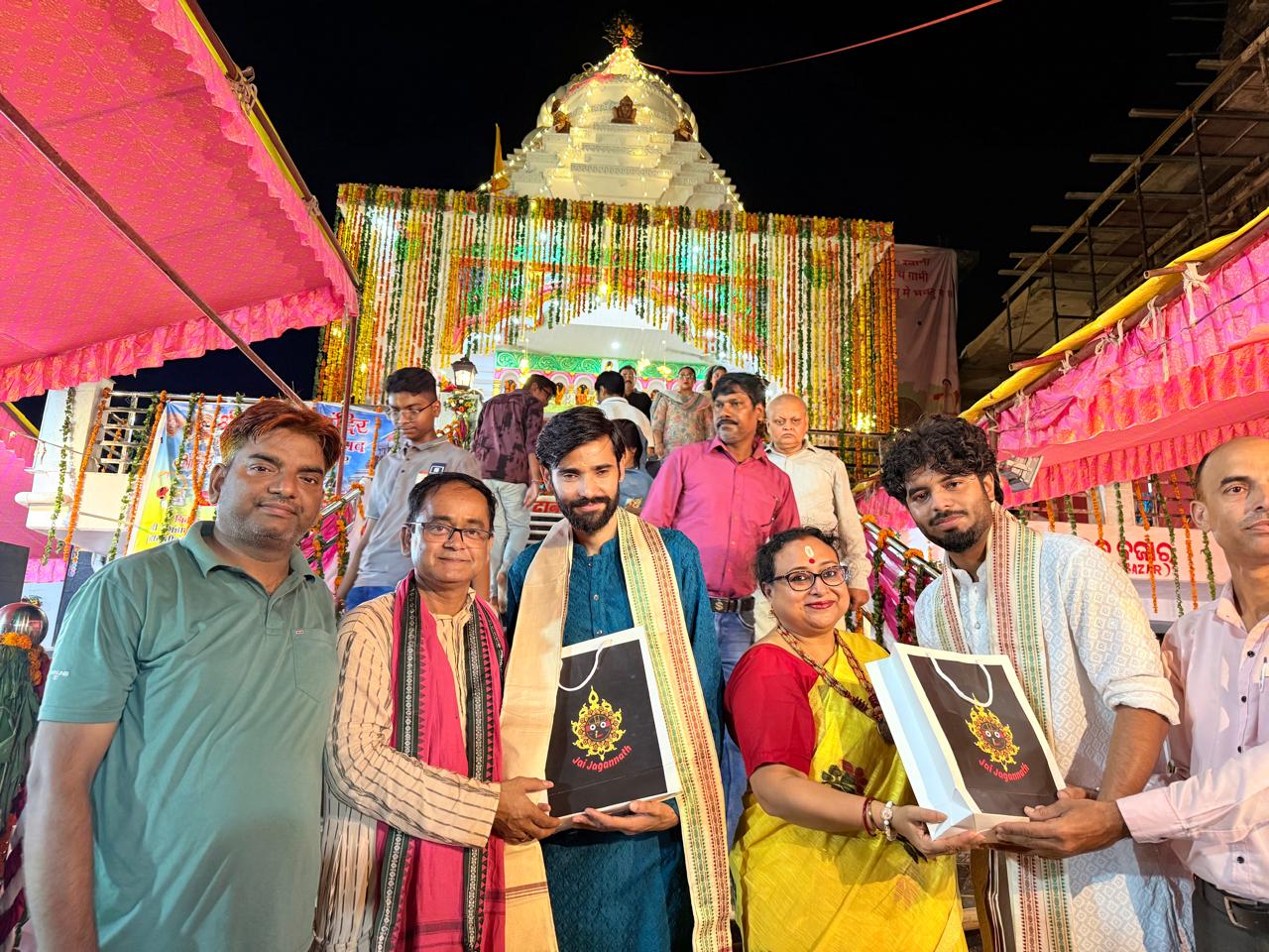 Jagannath Temple honour ceremony
