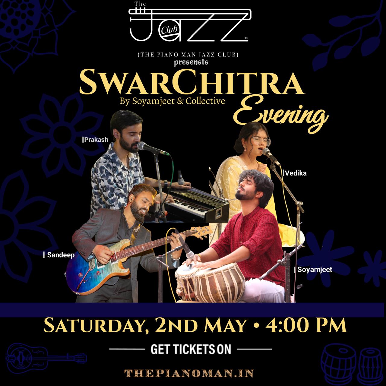 SwarChitra Evening · The Piano Man Jazz Club