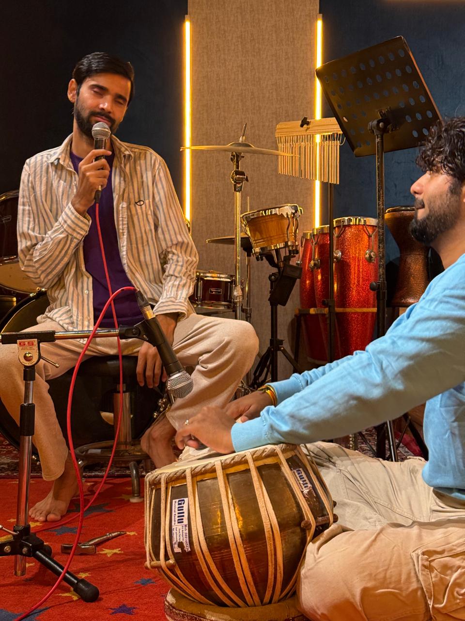 Studio riyaz · Vocal & tabla